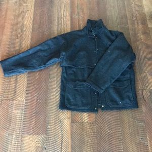 Mens LL Bean Wool Jacket